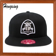 Cotton Stickerei ausgestattet Cap Flat Brim Snapback Cap